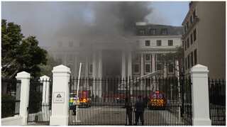 Police arrest man suspected to be behind South African parliament fire
