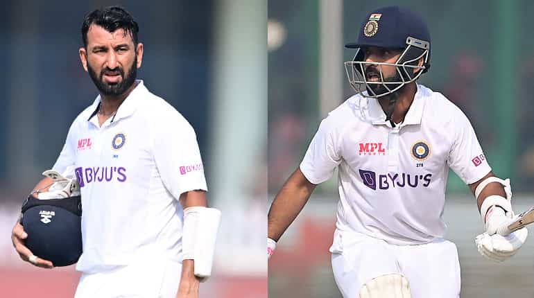Pujara and Rahane have just the next innings to save their Test careers, says Sunil Gavaskar as duo fail again Pujara and Rahane have just the next innings to save their Test careers, says Sunil Gavaskar as duo fail again