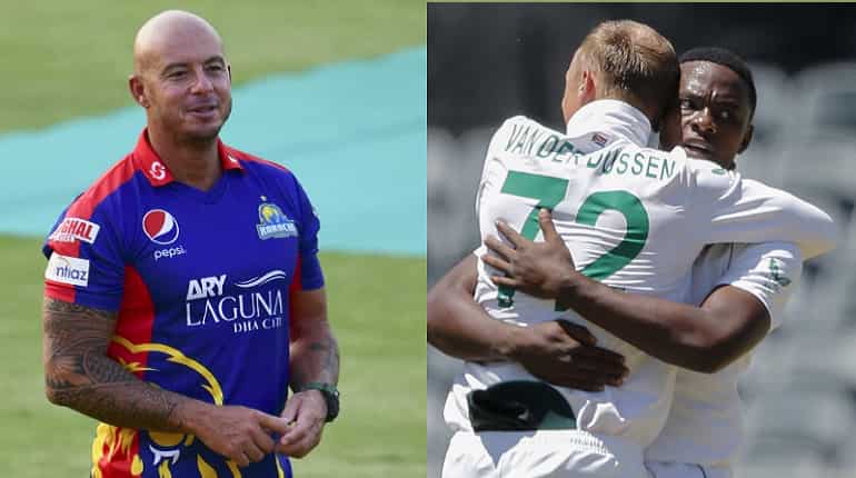 Herschelle Gibbs takes a brutal dig at South Africa pacers for poor start against India in Johannesburg Test Herschelle Gibbs takes a brutal dig at South Africa pacers for poor start against India in Johannesburg Test