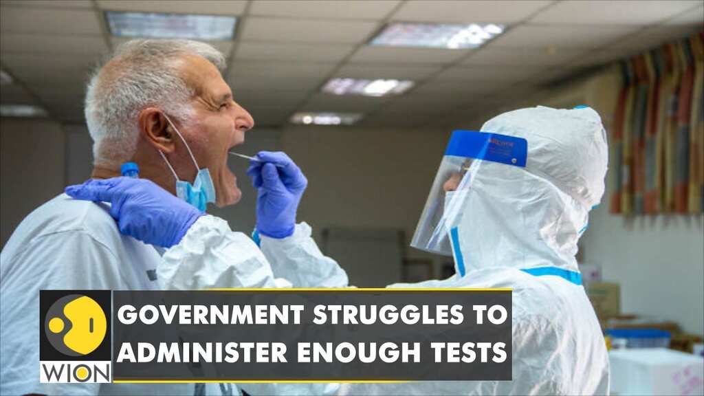 Israeli the healthcare system there is struggling to conduct enough Covid 19 tests