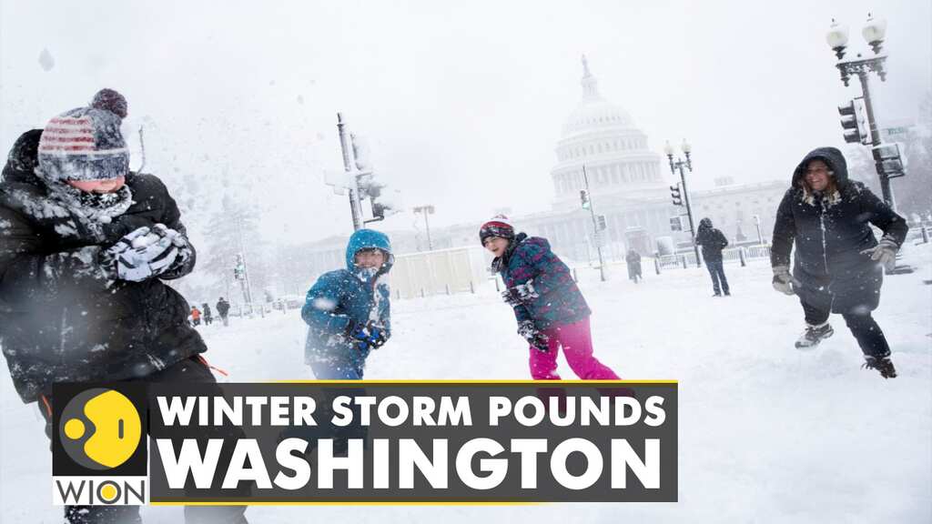 Snow engulfs South-East and Mid-Atlantic US States