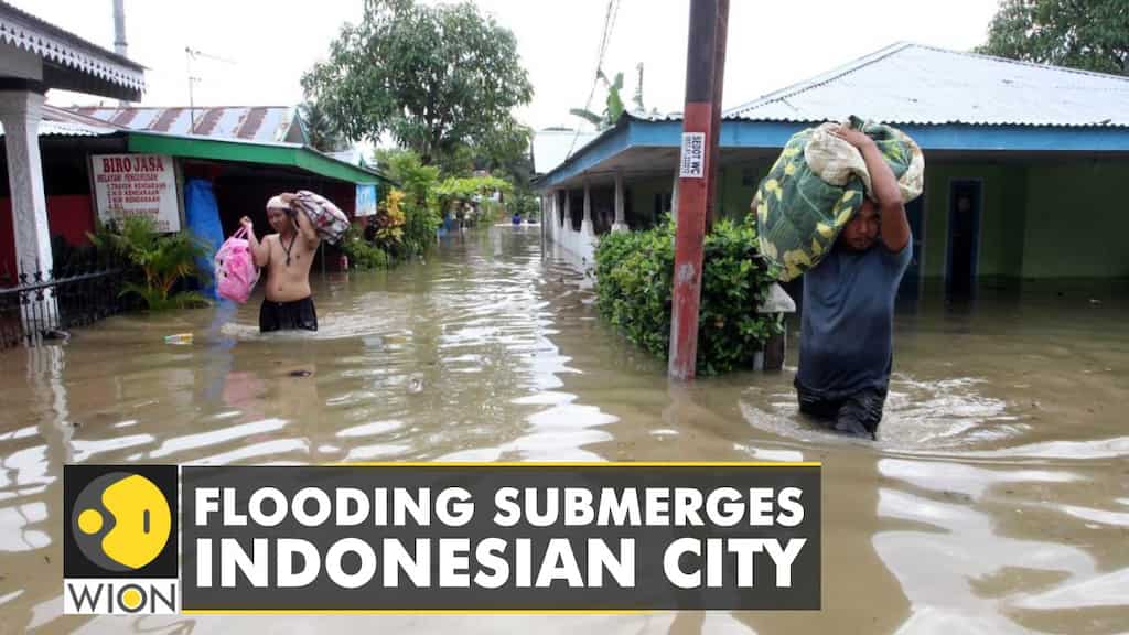 Indonesia: Heavy flooding on Sumatra Island, about 24000 people have been forced to flee their homes