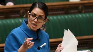 Priti Patel says borders bill will end appalling abuse of immigration