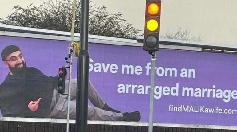 In search of Muslim wife in her 20s, UK man puts up ad on billboards