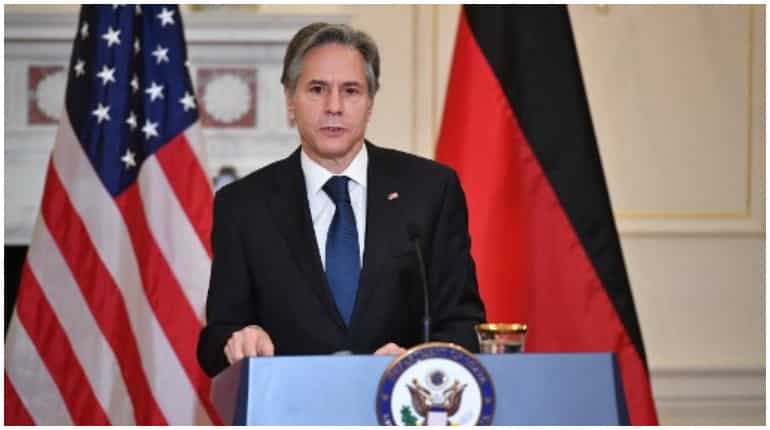 No progress with Russia so long as 'gun to Ukraine's head': Blinken