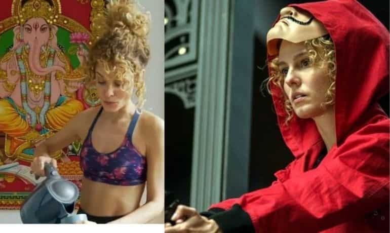 Viral: Money Heist' actress Esther Acebo has a Lord Ganesha painting at home, Internet reacts
