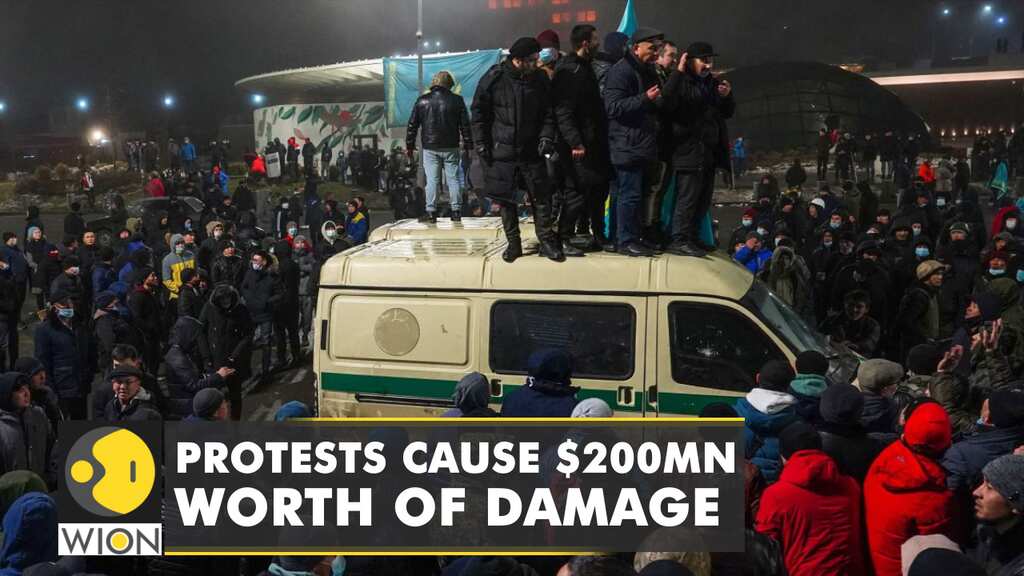 A week of protests rock Kazakhstan, police detain over 5,800 people