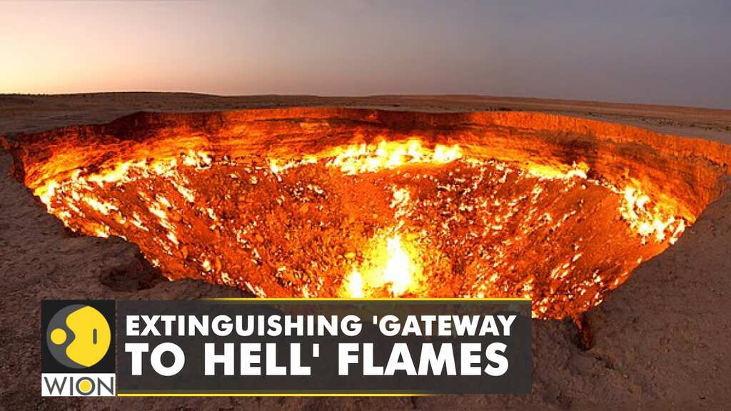 Turkmen president orders the closure of Karakum desert crater