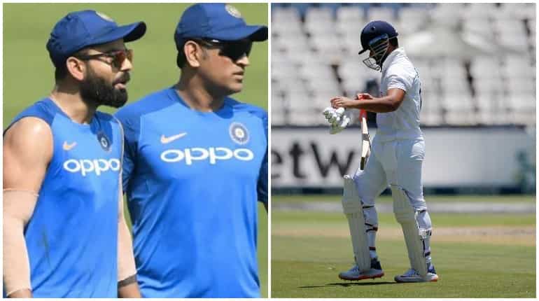 Virat Kohli remembers Dhoni's advice while talking about Pant's shot selection ahead of Cape Town Test
