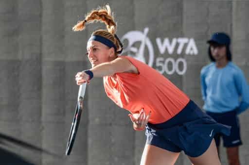 Arantxa Russ scare for Petra Kvitova in Sydney opener Arantxa Russ scare for Petra Kvitova in Sydney opener