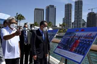 No 'third party' should interfere: Chinese foreign minister targets India during Lanka visit