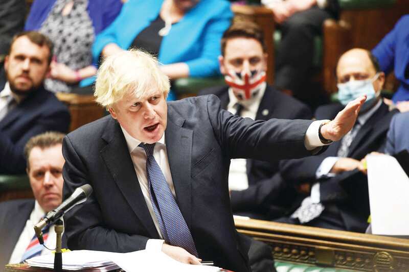 Under fire for lockdown parties, UK PM Boris Johnson grilled in the British Parliament