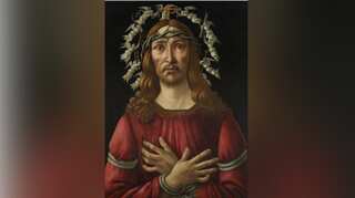 ‘Man of Sorrows’ painting reveals hidden details of Botticelli’s early work