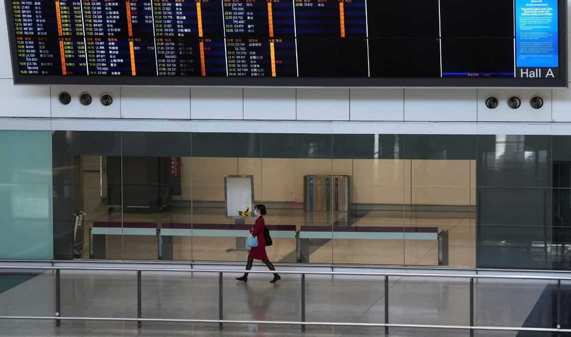 Amid COVID-19 threat, Hong Kong suspends transit flights from around 150 countries Amid COVID-19 threat, Hong Kong suspends transit flights from around 150 countries