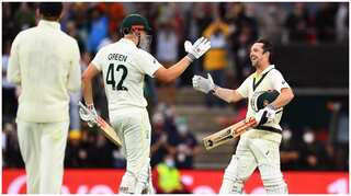 Ashes 2021/22: Rain interrupts play after Travis Head's ton on Day 1 of final Test
