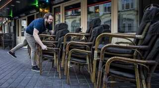 Netherlands: In southern Dutch town, cafes open in lockdown protest