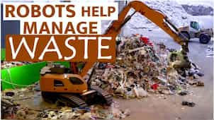 Robots help in the battle against global waste