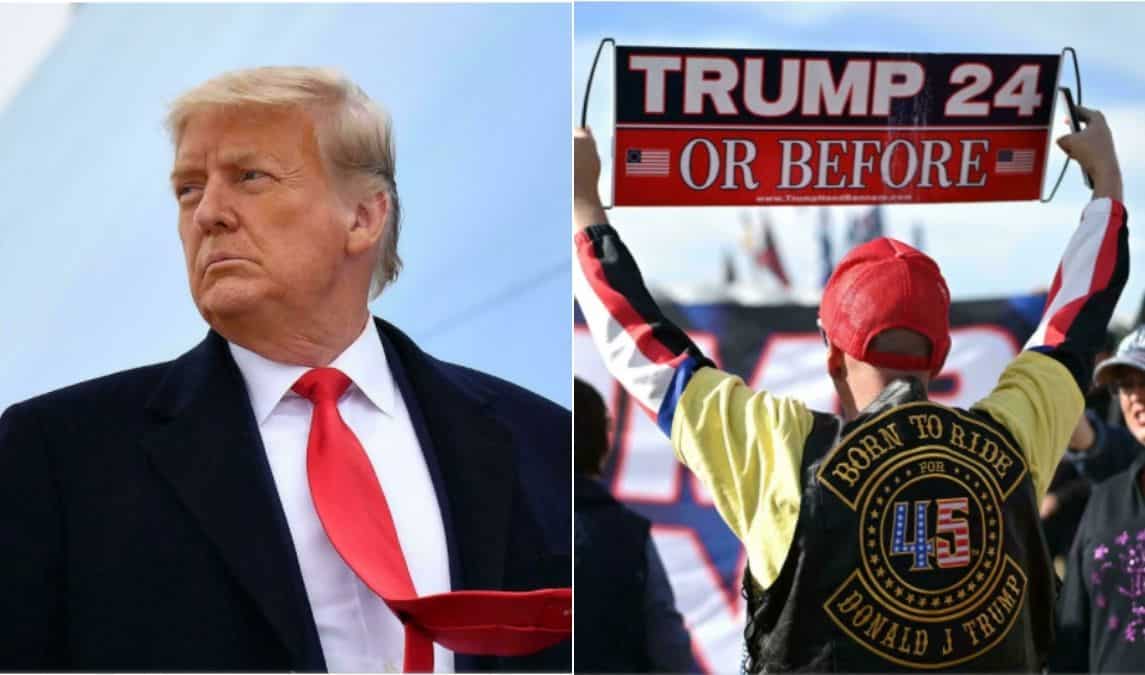 Donald Trump reiterates claims that 2020 US presidential election was stolen