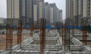 China's economy slowed late last year on real estate troubles
