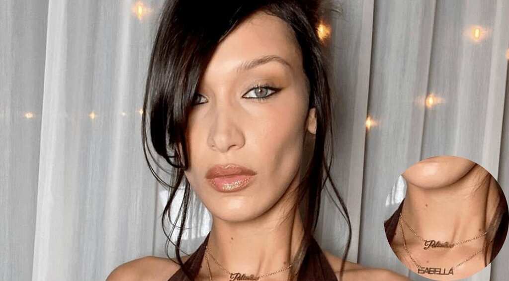 Bella Hadid spotted wearing 'Palestine' jewellery during an outing with friends