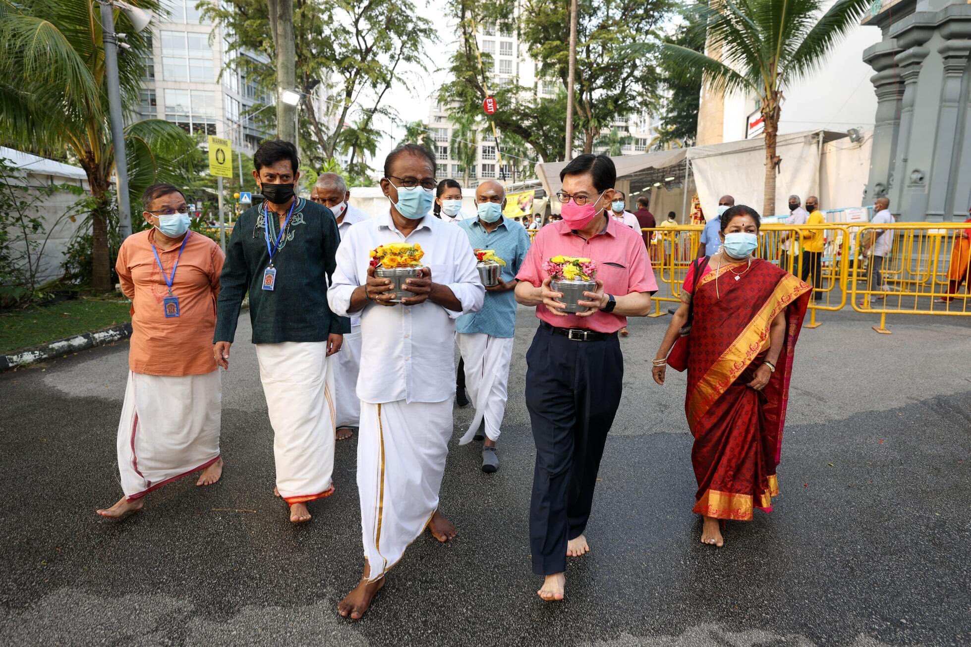 Seeking blessings