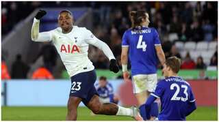 PL: Steven Bergwijn's twin strikes helps Tottenham beat Leicester in memorable fashion