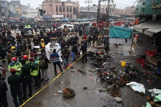 At least 3 killed, over 20 injured after a blast in Pakistan's Lahore