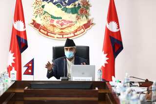Nepal PM Deuba urges electoral body to prepare for three-tier elections