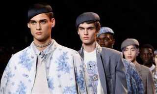 Dior Homme swings romantic with embellished men’s looks at Paris Fashion Week