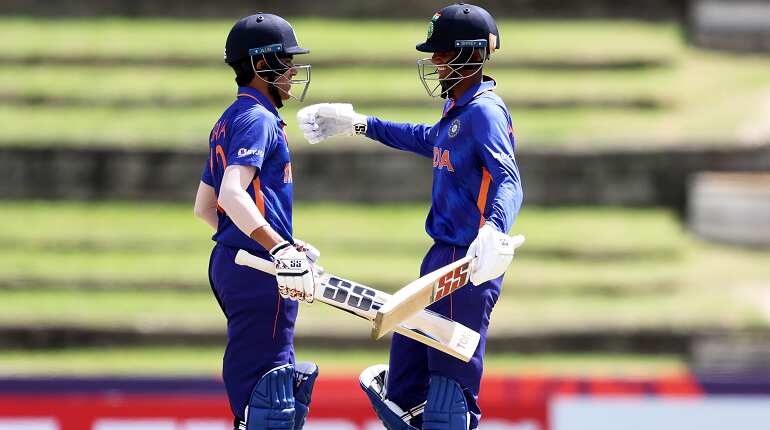 Raj Bawa slams record-breaking ton as India hammer Uganda to top group in U-19 World Cup 2022 Raj Bawa slams record-breaking ton as India hammer Uganda to top group in U-19 World Cup 2022