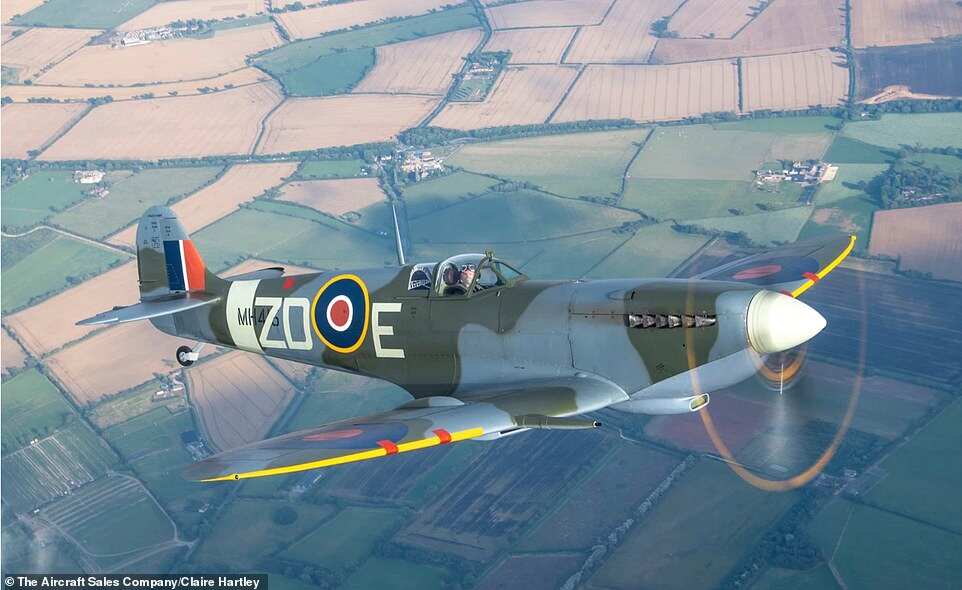 Historic 'spitfire' plane set to sell for record 4.5 million pounds