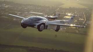 Watch: Hybrid car-aircraft AirCar moves one step closer to become reality. Find out how