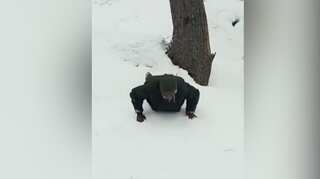 Watch: Real ‘Winter Soldier’? Indian jawan shows fitness in snow, does 47 push-ups in 40 seconds