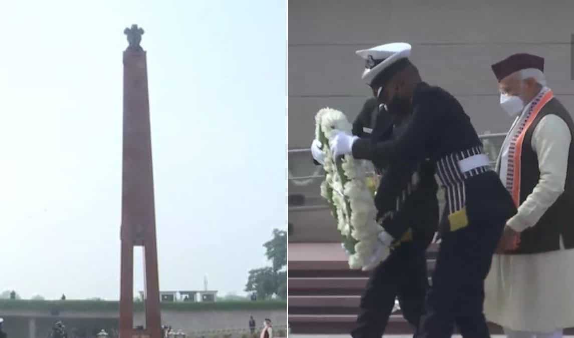 PM Modi at National War Memorial