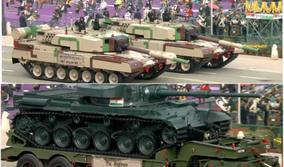Tanks at parade