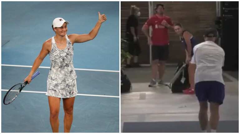 WATCH: World No. 1 Ashleigh Barty shows off her cricketing skills ahead of Aus Open semi-finals