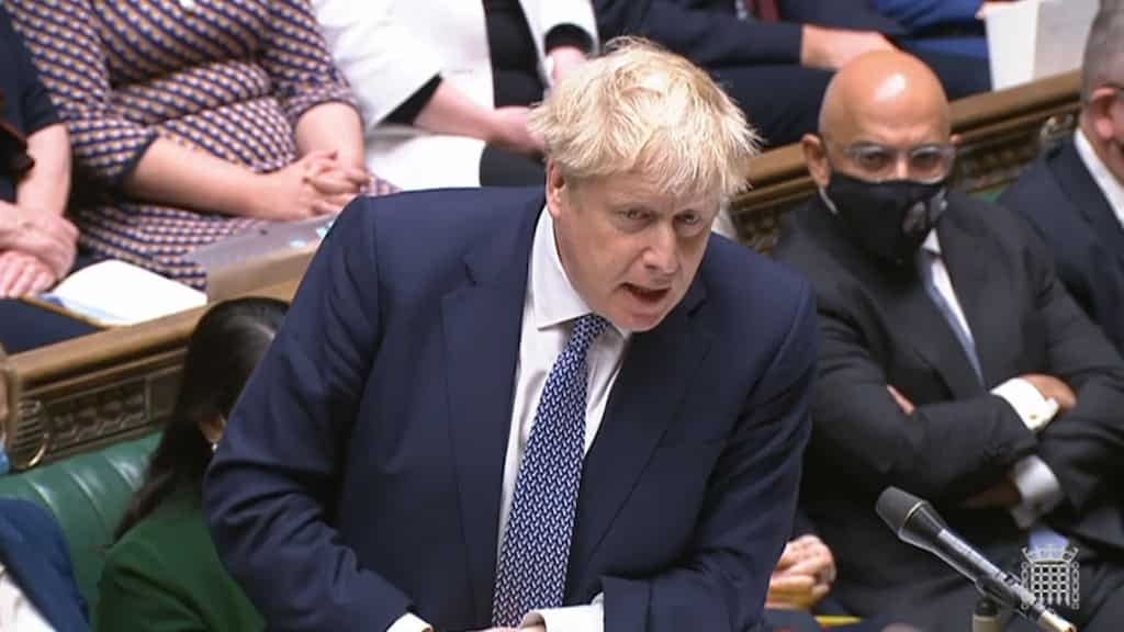 UK PM Boris Johnson grilled by opposition over Downing Street lockdown parties
