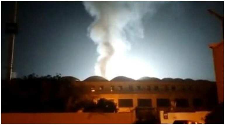 SHOCKING VISUALS! Fire breaks out at National Stadium in Karachi before PSL 2022's opener - Watch SHOCKING VISUALS! Fire breaks out at National Stadium in Karachi before PSL 2022's opener - Watch