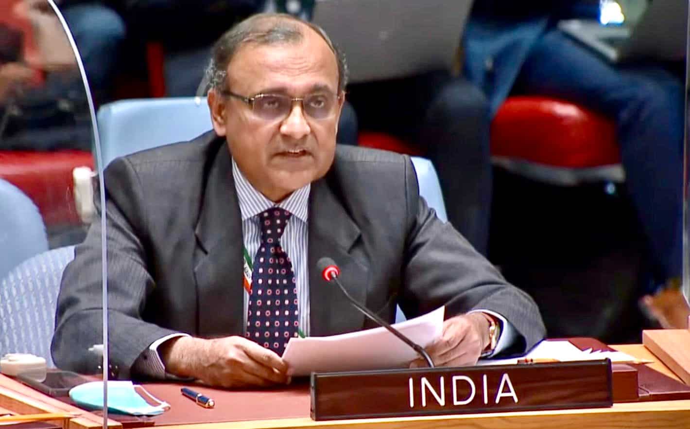 At UNSC, India reiterates its commitment to humanitarian aid for Afghanistan At UNSC, India reiterates its commitment to humanitarian aid for Afghanistan