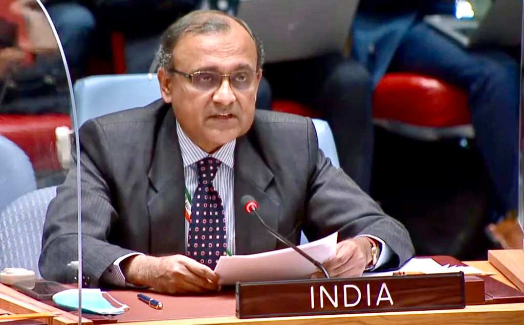 At UNSC, India reiterates its commitment to humanitarian aid for Afghanistan