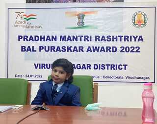 8-year-old wonder kid who conceptualised self-inflating flood shelter honoured with coveted award