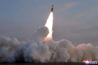 North Korea again fires 'unidentified projectile' into the sea