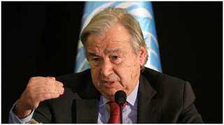 Afghanistan 'hanging by a thread', UN chief Antonio Guterres tells Security Council