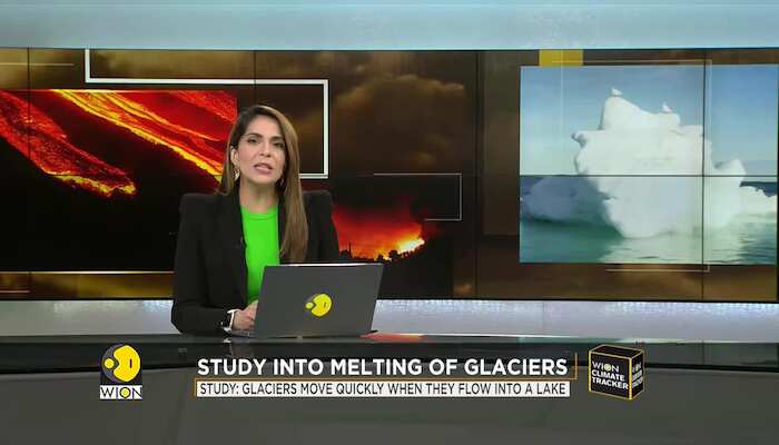 Study: Glaciers melt more quickly when they flow into a lake as compared to when they are on land