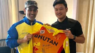Mikyo Dorji, first player from Bhutan to register for IPL auction, reveals MS Dhoni's message for him - WATCH