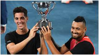 Australian Open 2022: Nick Kyrgios, Thanasi Kokkinakis clinch men's doubles title