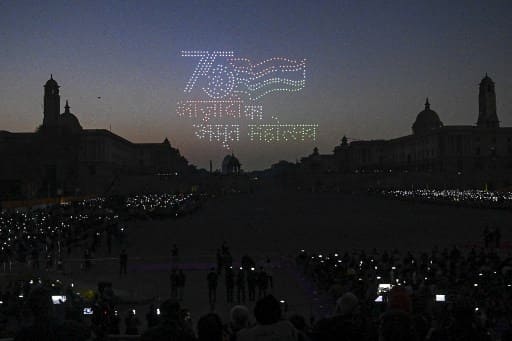 Last ceremony of the Republic day