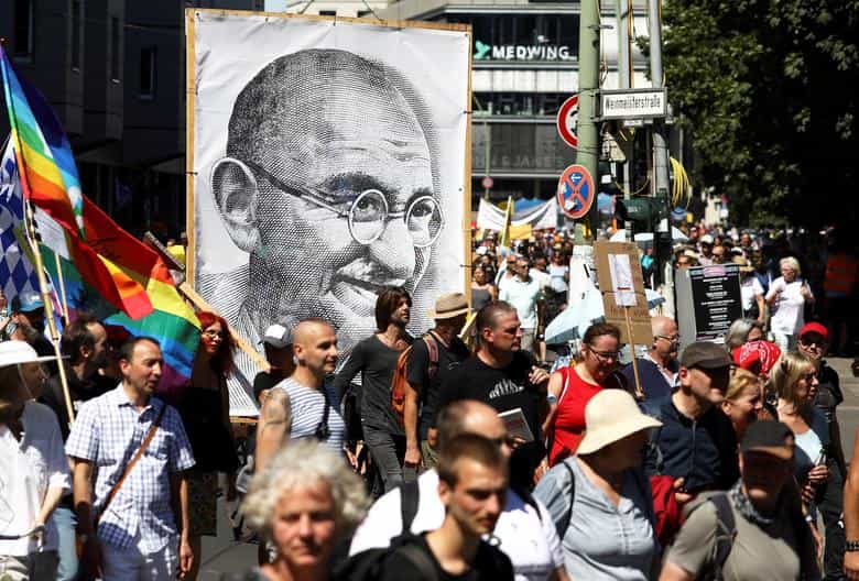 Mahatma on truth and power