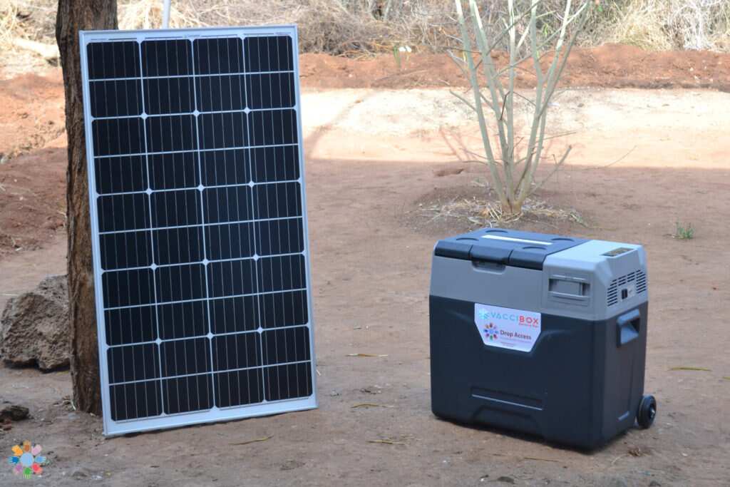 Storing vaccine doses in areas that are off the grid