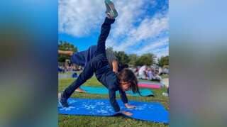 First-ever yoga festival held in Saudi Arabia. Find out what was special in it